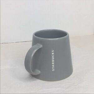 2013 Starbucks 16 OZ Matte Slate Gray Tapered Mug